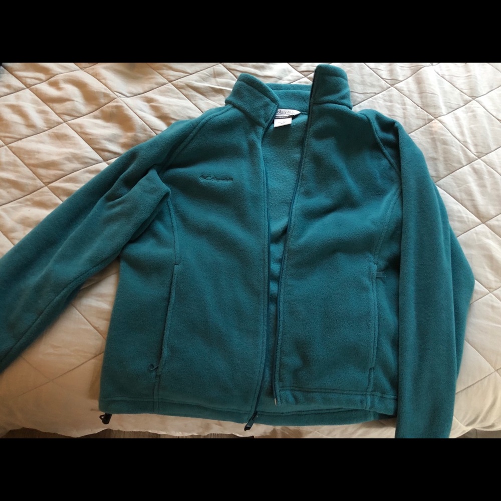 Teal Columbia Jacket